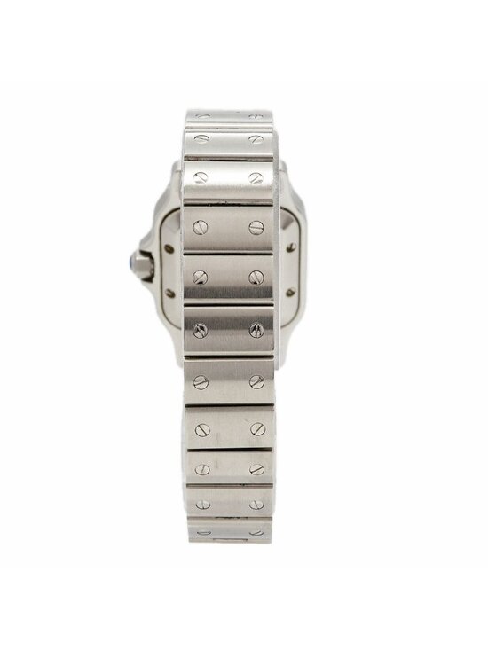 Cartier Santos Galbe SM Silver Dial Watch main image 4